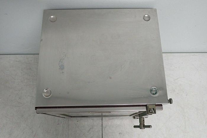 Used Boekel Stainless Steel And Glass Desiccator Cabinet