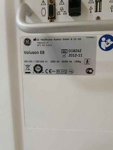 Used For Sale GE Voluson E8 OB / GYN - Vascular Ultrasound