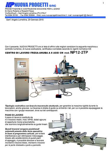 Used 2017 Nuova Progetti NP12