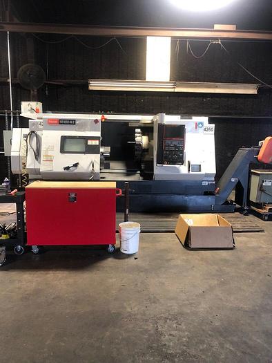 Used 2007 MAZAK QTN 450 II CNC Big Bore Turning Center