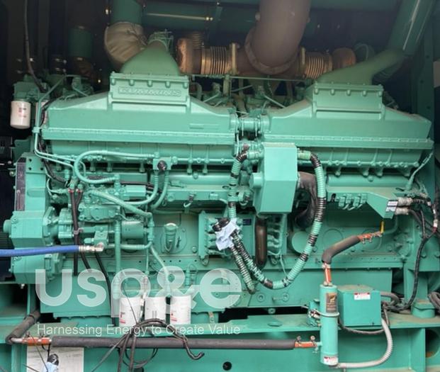 2 MW 2012 New Cummins QSK60-G6 NR2 Diesel Generator Set