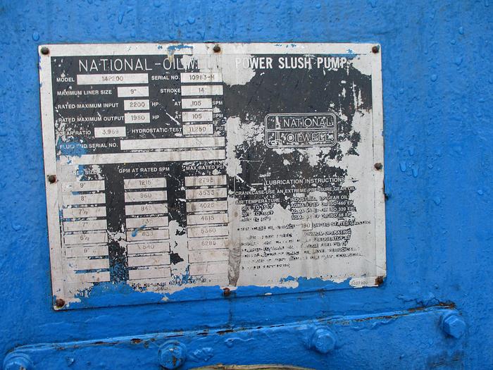 Gebruikt National Oilwell 14-P-220
