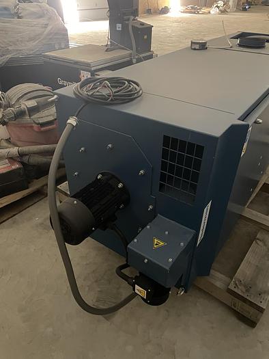 Used POWERFIN BULL DOUBLE ENDED BUFFING AND POLISHING MACHINE / GRINDER OR CUTOFF