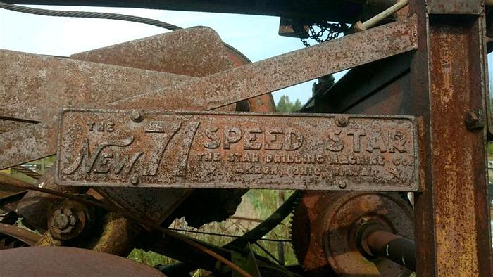 Used 1951 Speedstar 71 Cable Tool Rig