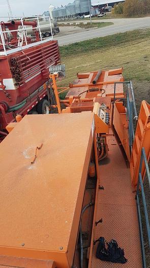 Used 2001 Frontier 4 Axle Carrier Style Oilfield Pump / Kill Truck