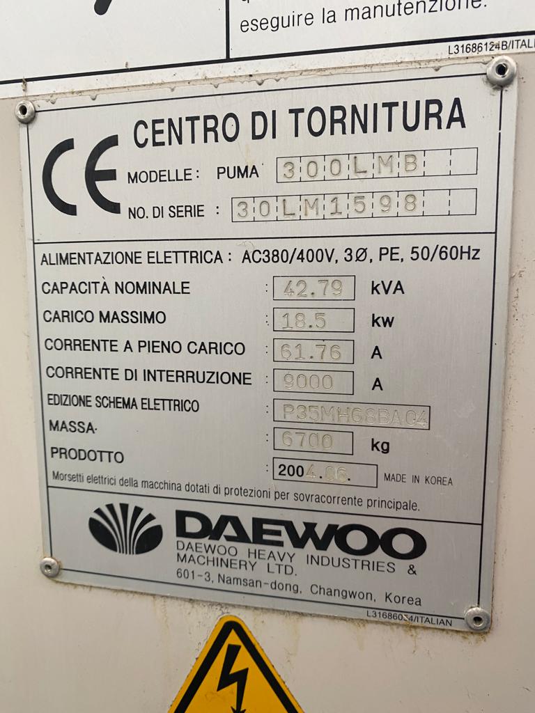 Usato 2004 Daewoo PUMA 300 LMB