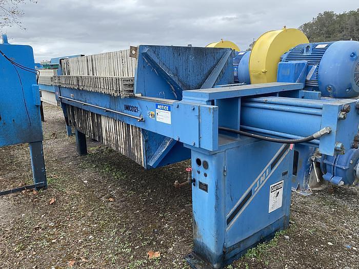Used 50 CU. FT. JWI FILTER PRESS - 1200 MM (#9917)