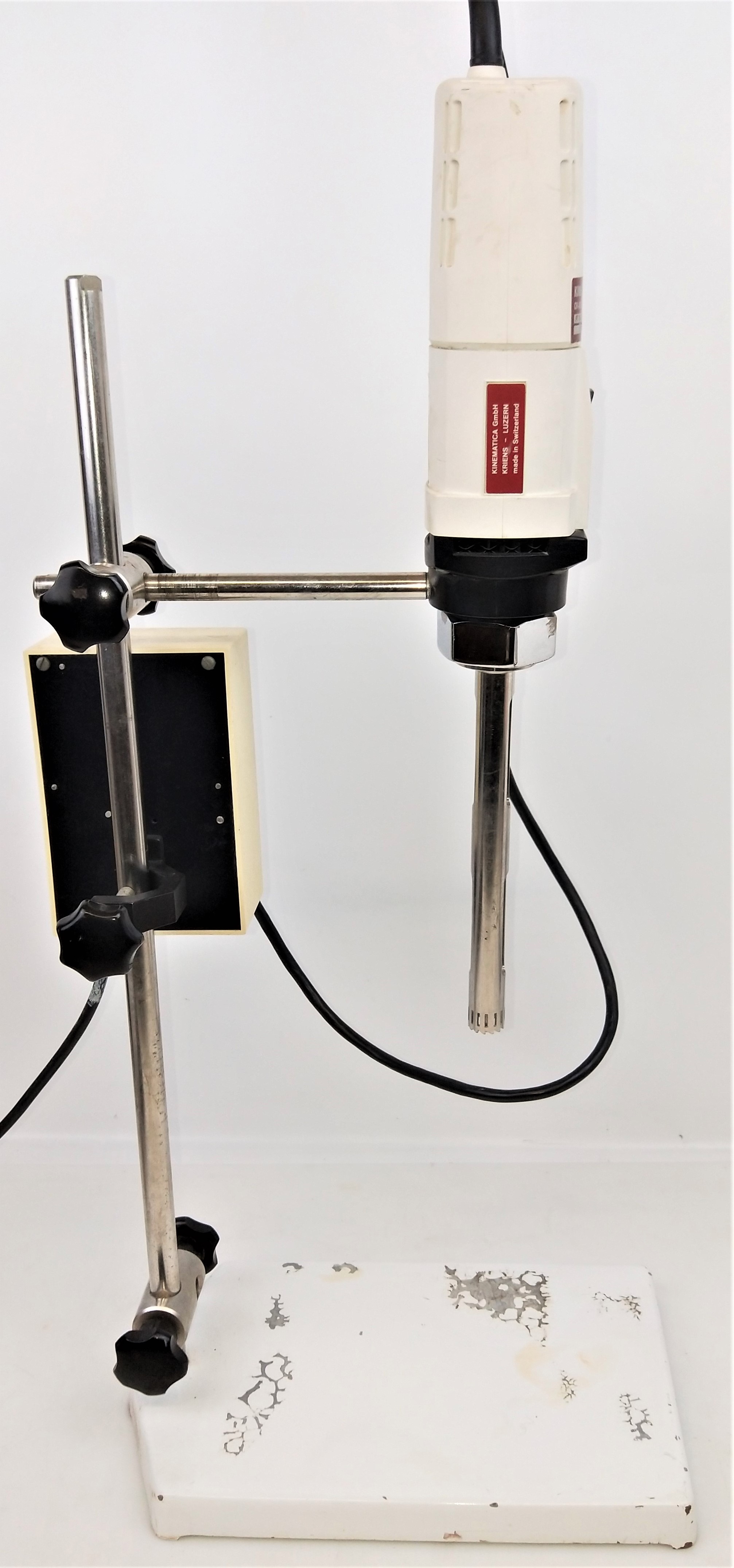 Used Kinematica (Brinkmann) Polytron PT 10/35 Blade-type Homogenizer with PCU-11 Controller and Probe