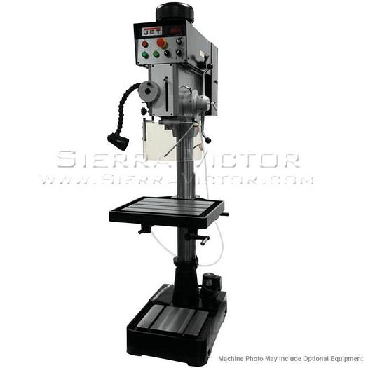 JET JDP20EVST-460-PDF EVS Gear Head Drill Press with Power Downfeed 354246
