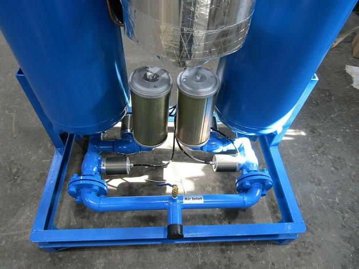 MTTD-450H 450 cfm Externally Heated Desiccant Air Dryers w/ filter pack