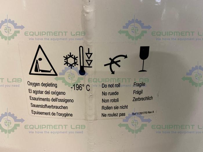 Used MVE CryoSystem Series 2000 Cryogenic Sample Storage w/ Roller Base 10650200