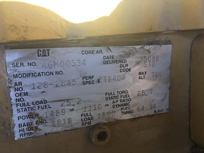 Used Caterpillar D3508B DITA