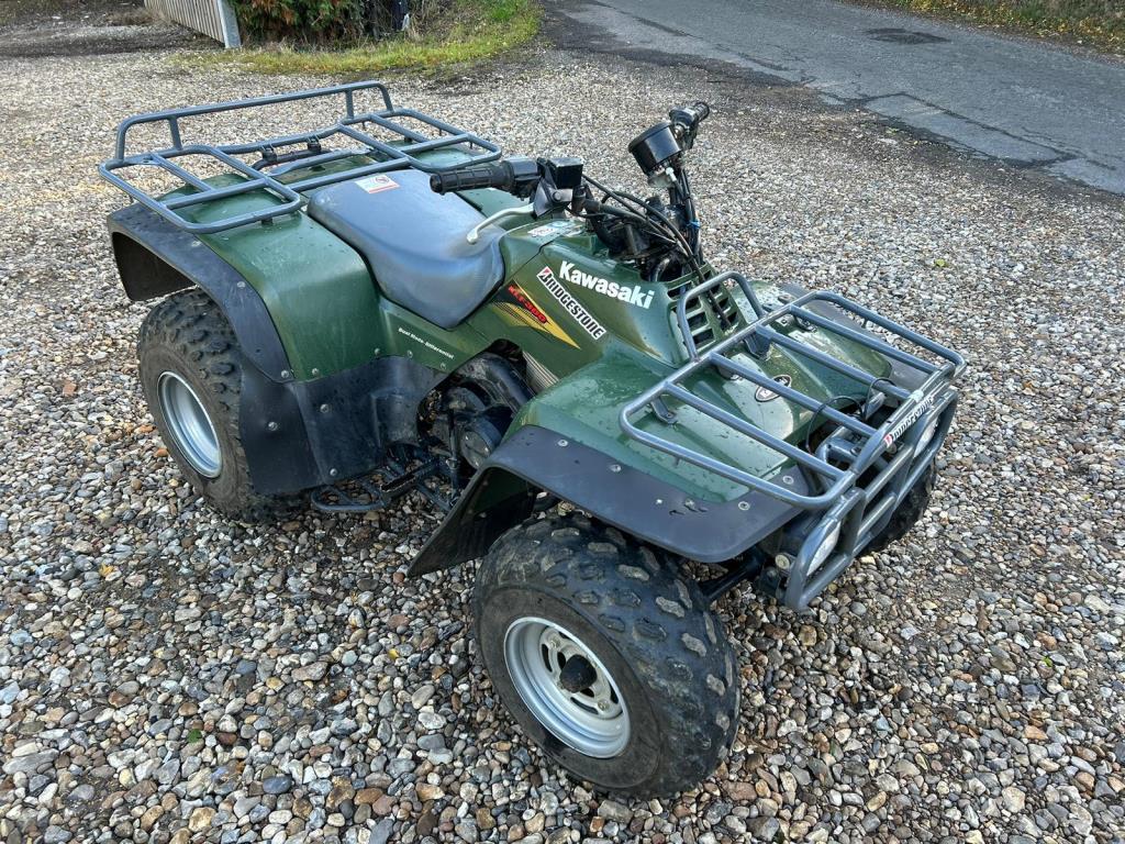 Used Kawasaki KLF300 Quad Bike