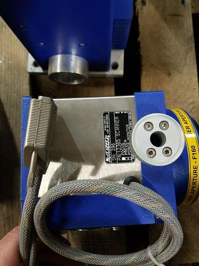 Used 10977 LASIT light marking LASER MARKER fly green 35w 12365 110V