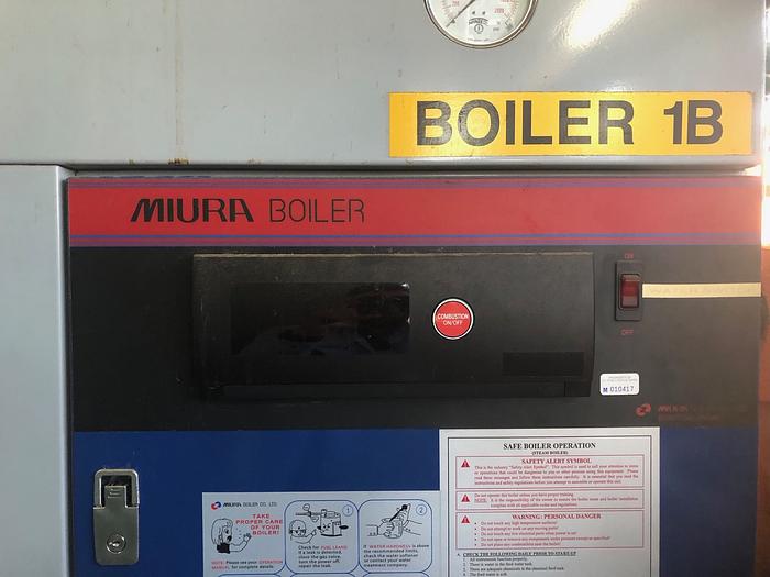 Used 2009 Muira LX-300   10350 lb/hr  170 psi  Fuel: gas LX-300
