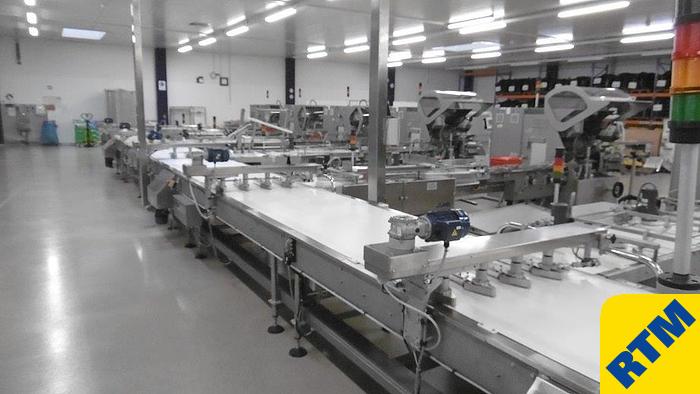 Used COMPLETE LINE FOR CHOCOLATE COATED TOFFEE / CENTRES