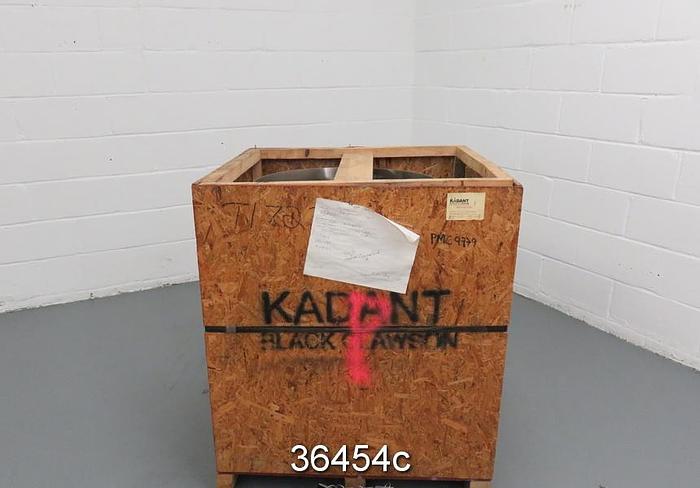 Used Black Clawson (Gauld) 550 Periflow Pressure Screen Basket, 0.16 mm Holes #36454