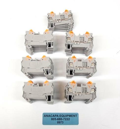 Phoenix Contact QTC1.5 3205019 DIN Rail Terminal Blocks LOT OF 65 NEW (8973)R