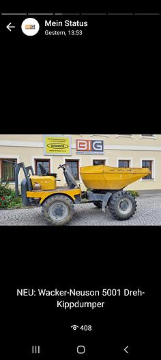 Gebraucht 2004 Neuson 5001 Drehkipp Dumper