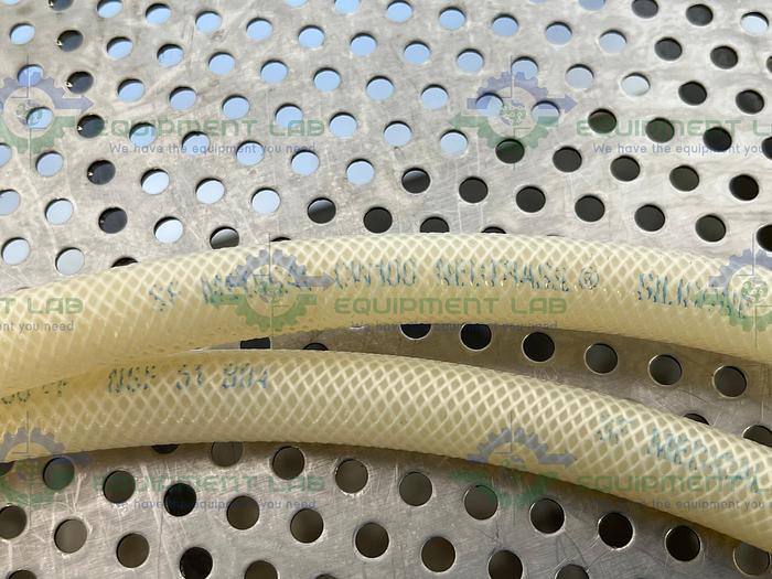 Used SF Medical  CW100 Neutrasil Silicone 129" Hose w/ Compression Fitting to Threaded