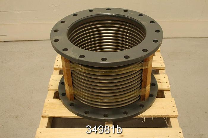 Unused Valmet AF2809 Expansion Joint, 16" Diameter, 14" Flexible Expansion Length #34981