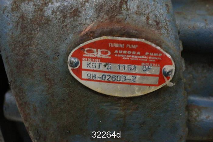 Used Aurora KST S 116A BF Turbine Pump #32264