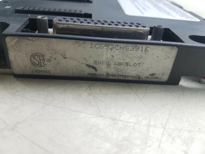 Used GE Fanuc IC693CHS391E Base 10-Slot