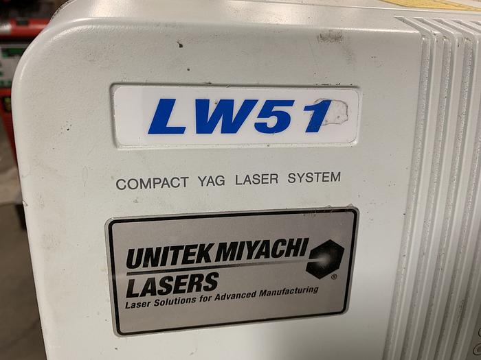 Used MIYACHI UNITEK LW51 COMPACT YAG LASER