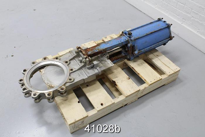 Used Dezurik 10" Air Operated Knife Gate valve #41028