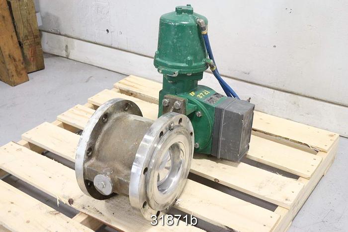 Used Fisher V150 8" Veeball Control Valve #31871