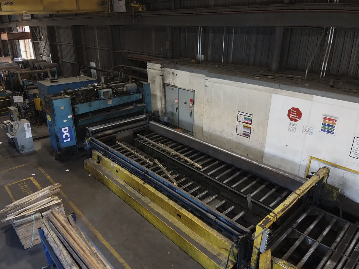 Used Bradbury 1/4" x 72" Cut-to-Length Line