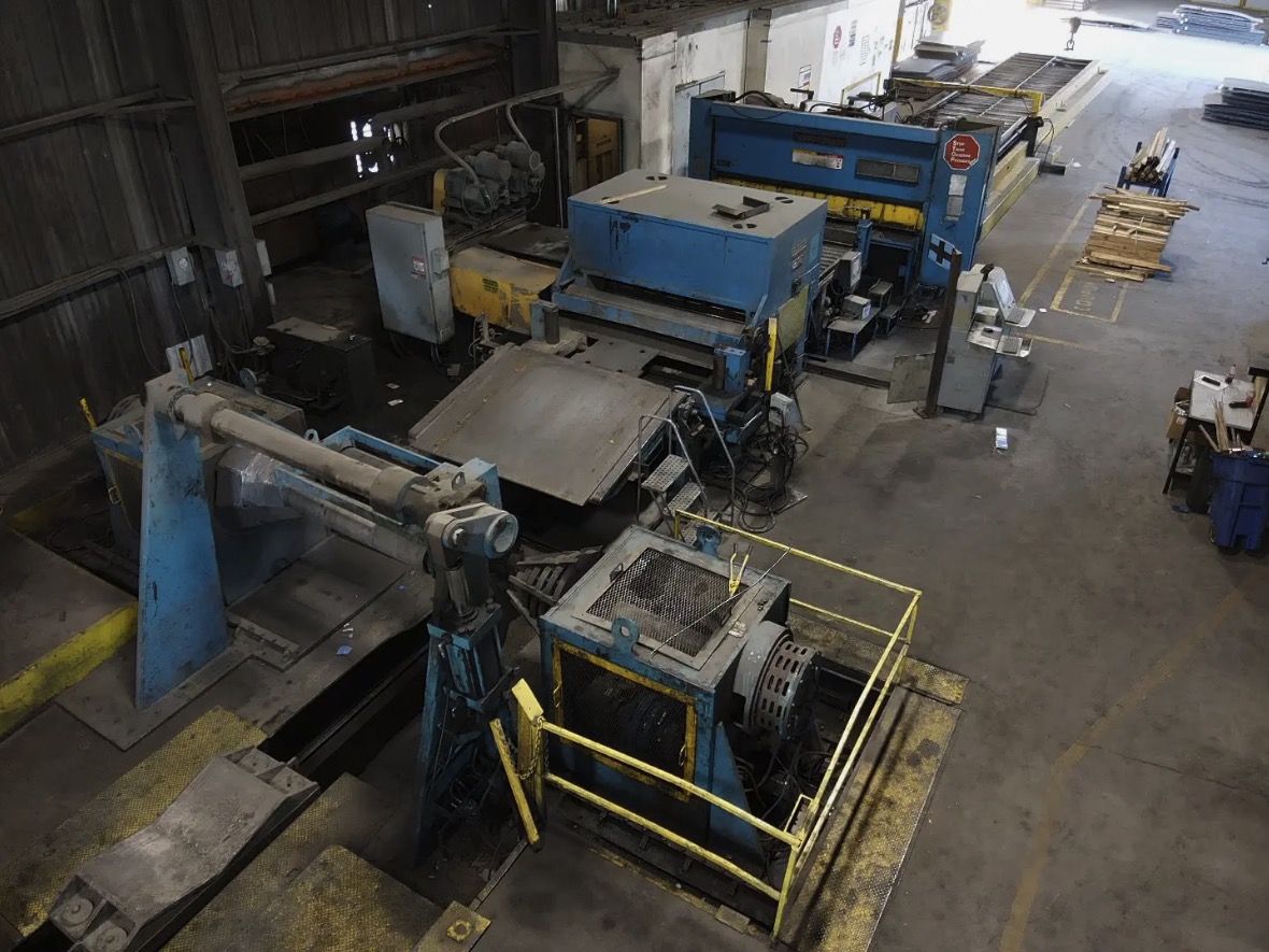 Used Bradbury 1/4" x 72" Cut-to-Length Line