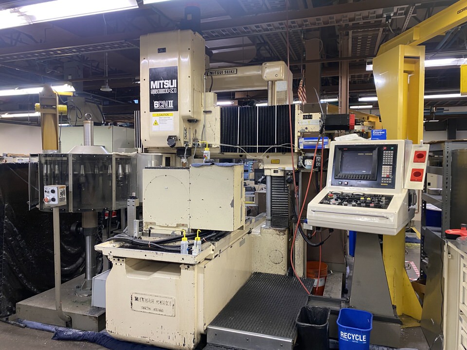 Used Mitsui Seiki J6CN CNC Jig Bore w/ Fanuc IS Control