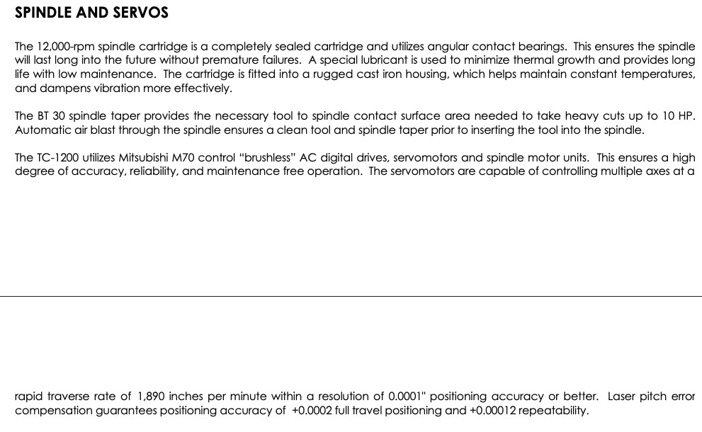 Used LK TC-1200 Vertical Milling / Drilling / Tapping Center