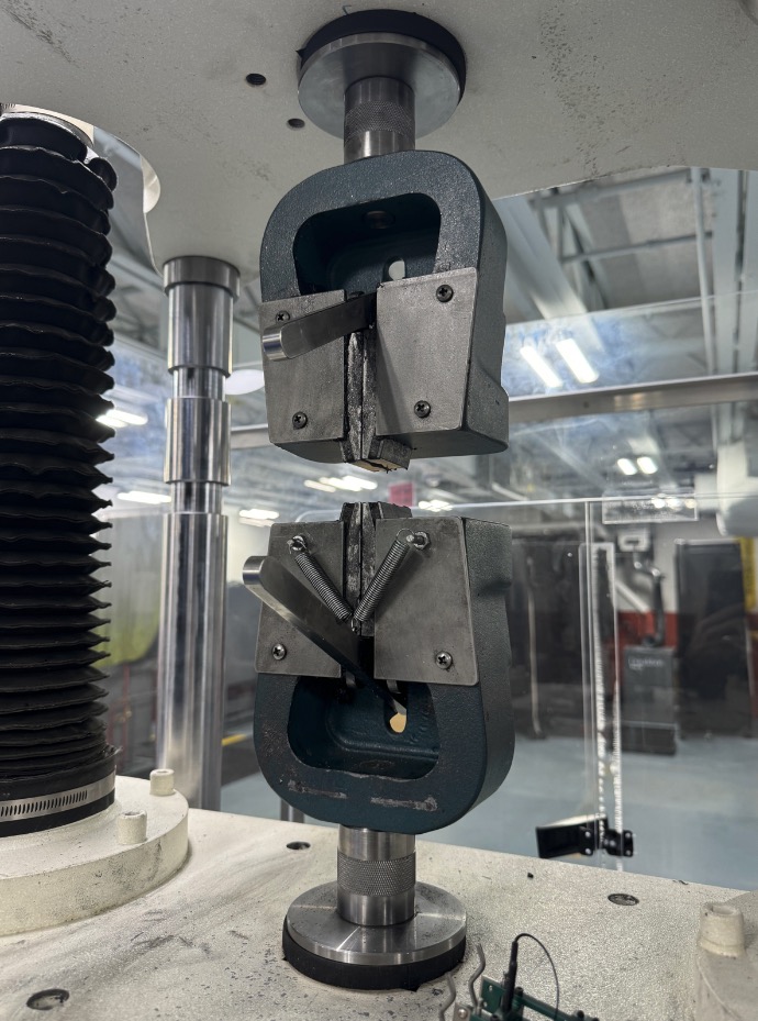 Used 2015 Tinius Olsen Super "L" Hydraulic Universal Testing Machine with Model 602 Servo Control System & Horizon Software