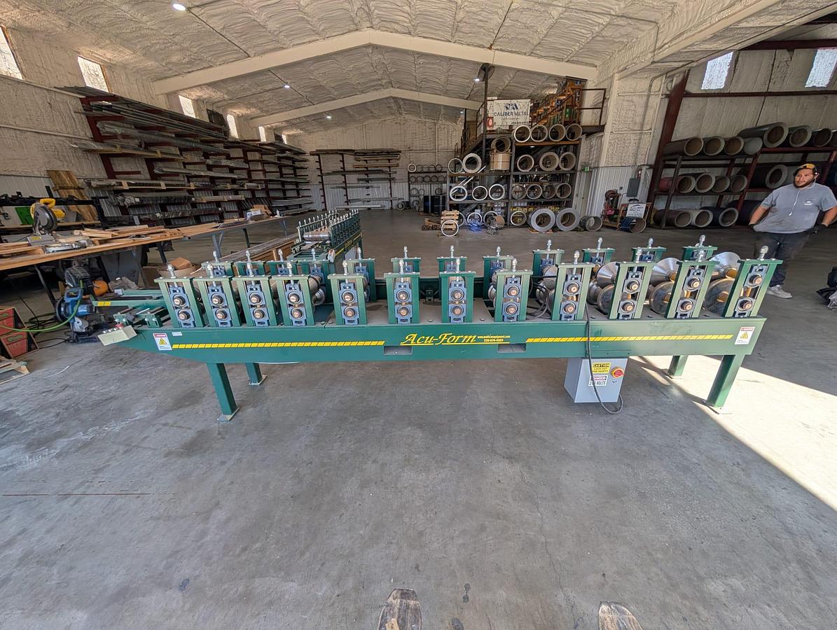 Used Acu-Form COR-2534 Rake/Corner Roll Former
