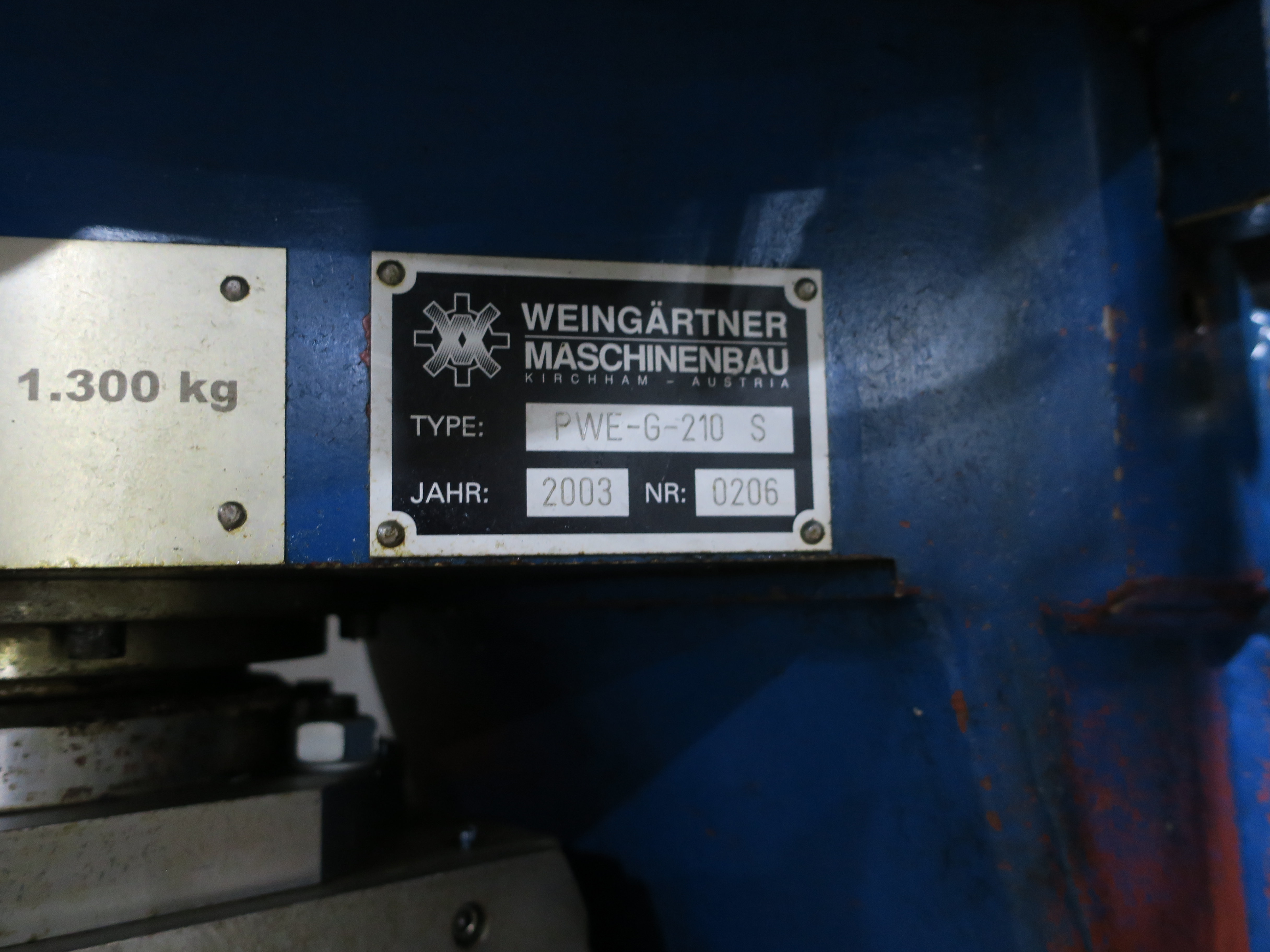 Used 2003 WEINGARTNER    VARIO 500/8000