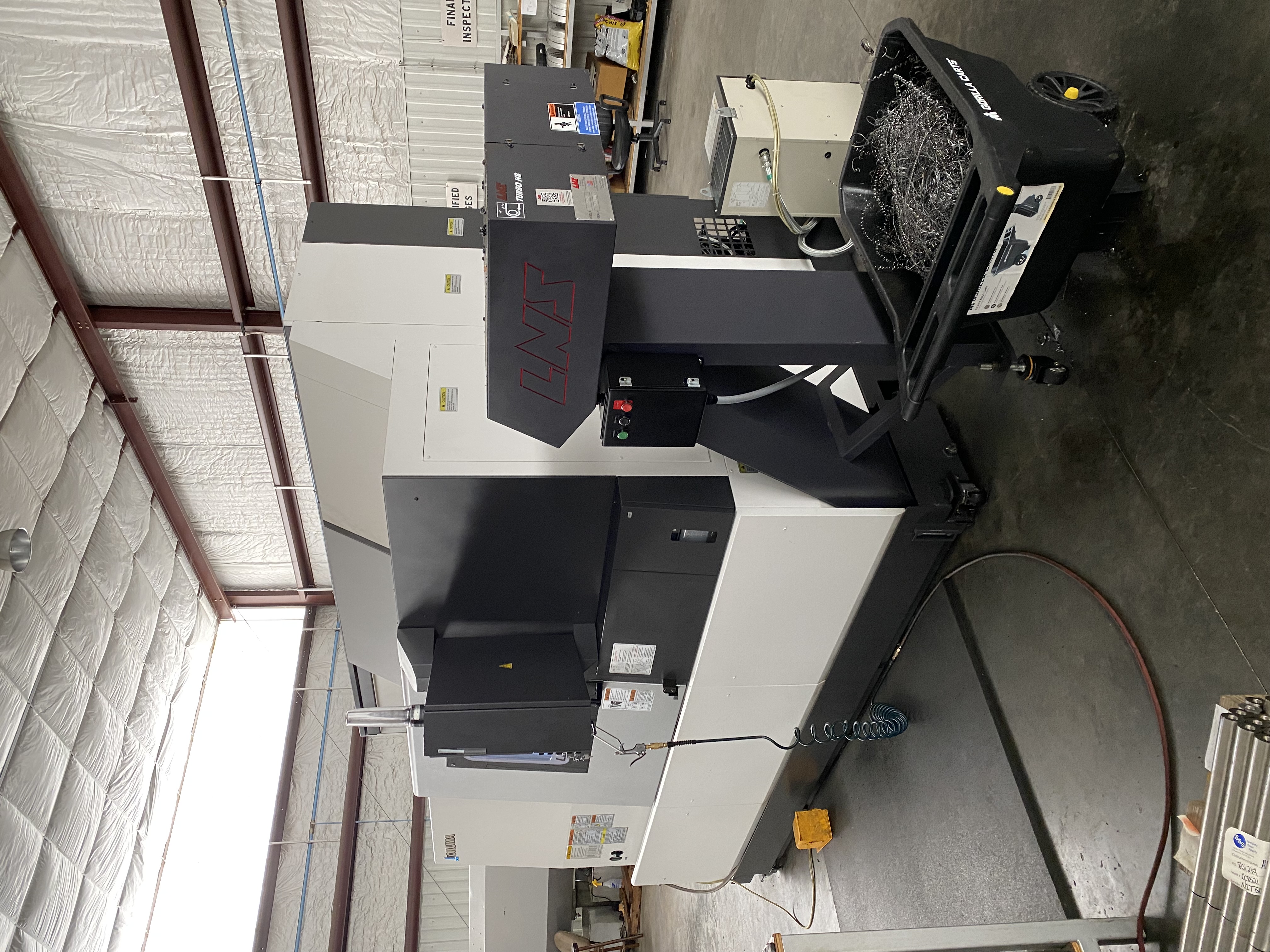 Used 2021 Okuma LB4000 EX-MY C-750 Big Bore 4.1” Live Tooling on Turret