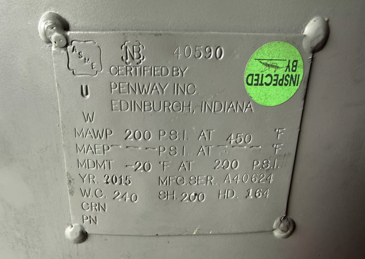 Used Peak Industrial 20-6021 Nitrogen Gas Generator System