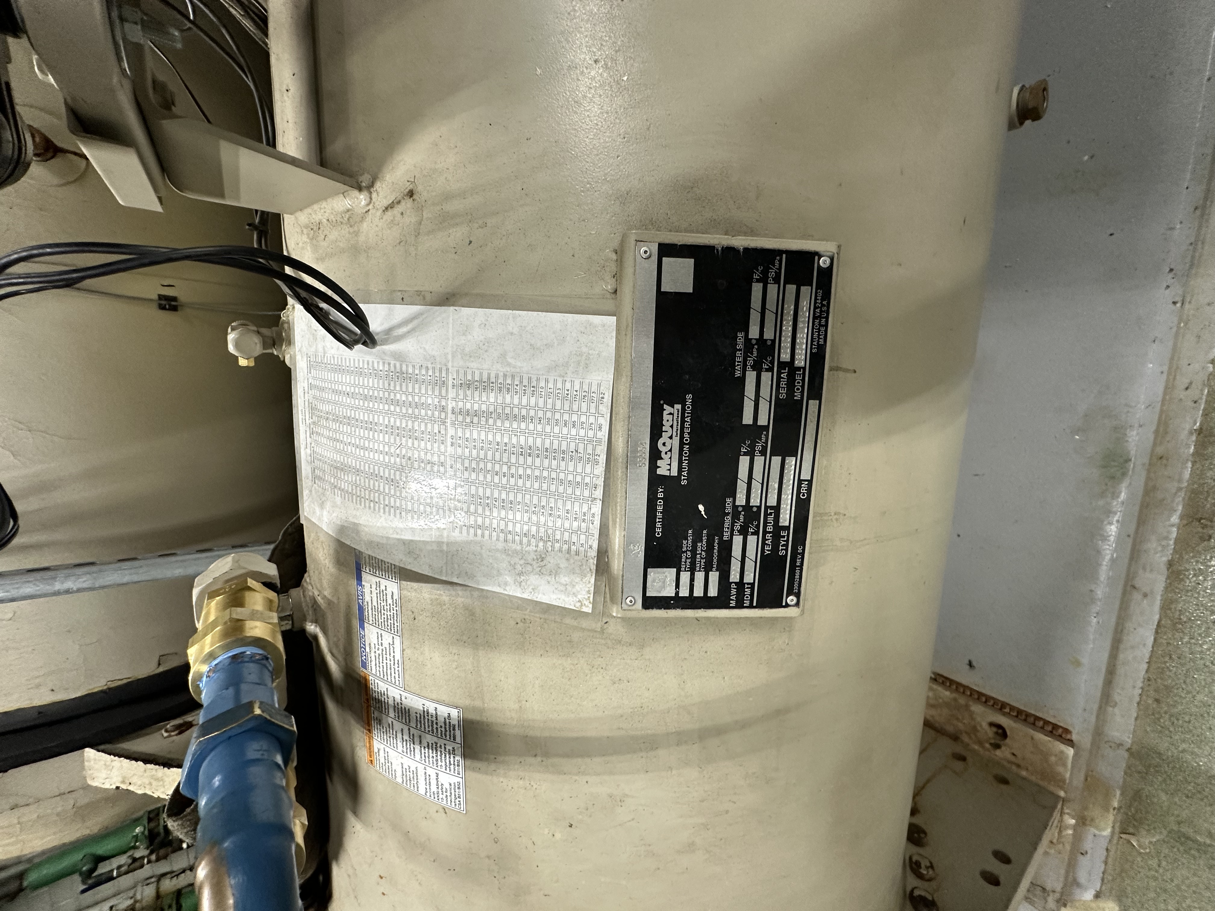 Used 2013 McQuay International Centifugal Chiller