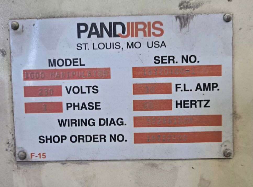 Used Lincoln Electric  Sub Arc Manipulator System