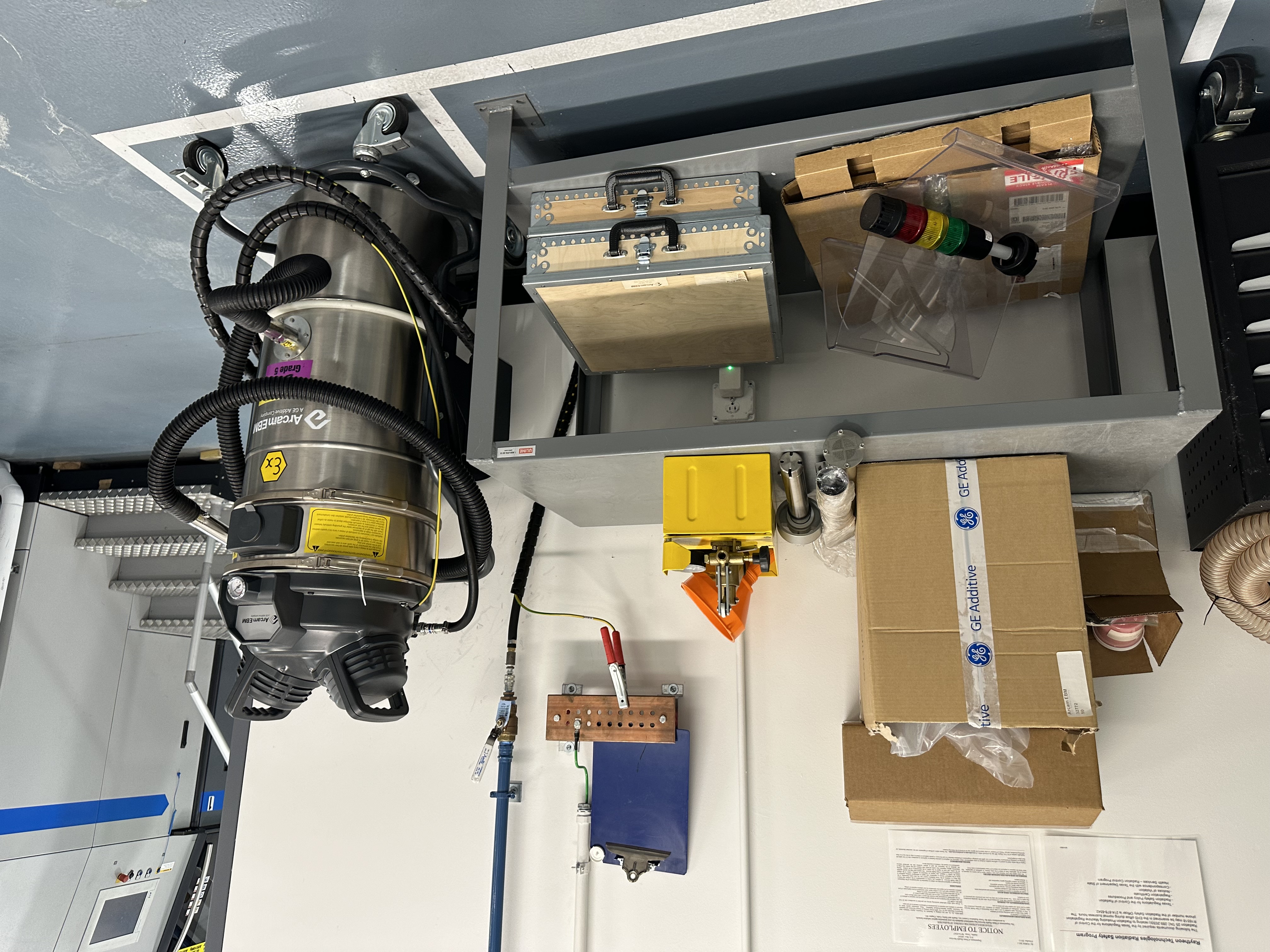 Used 2019 GE Additive | Arcam EBM Q20 Plus Additive 3D Printer w/ PRS Spectra H Powder Handling System