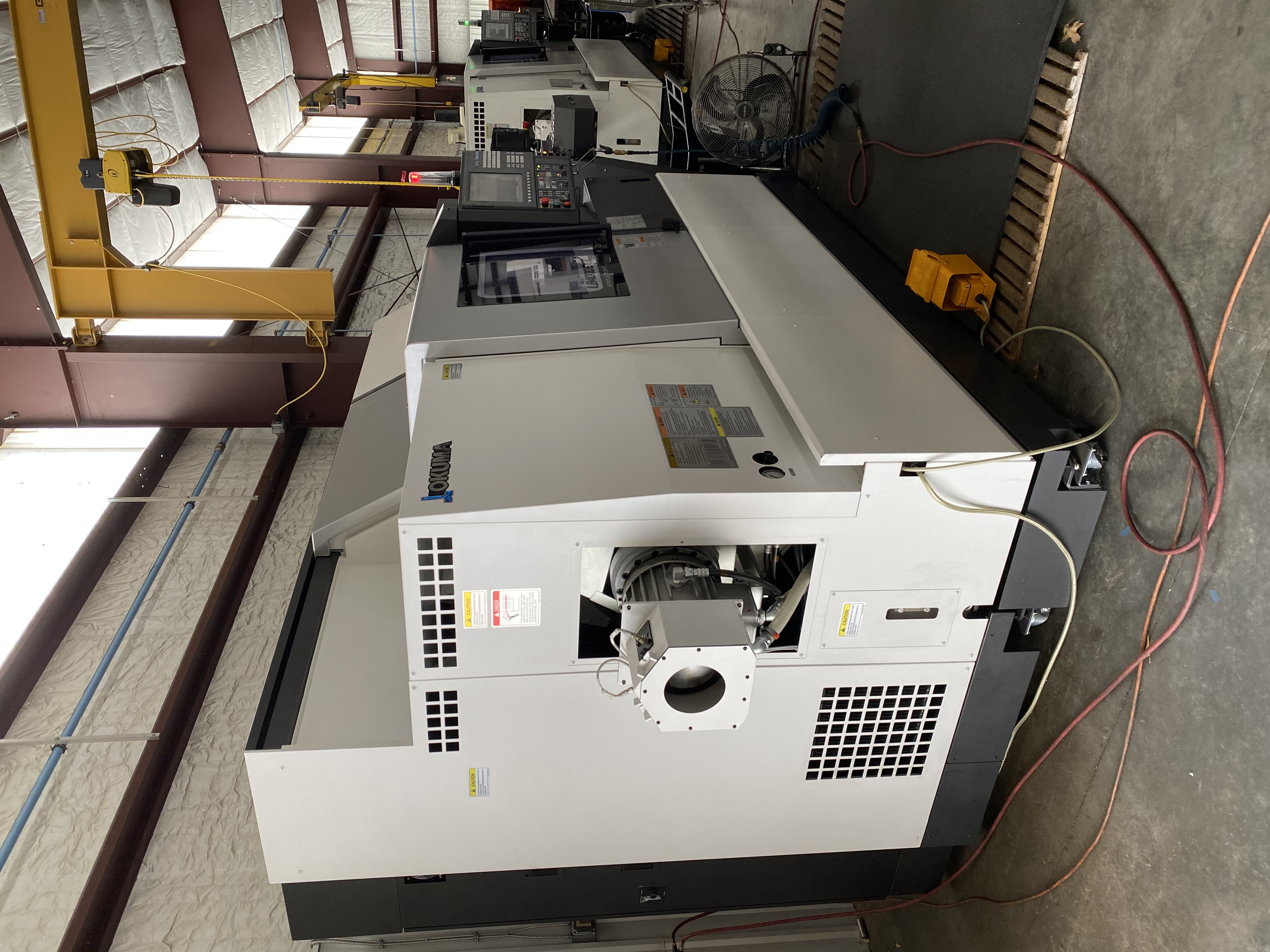 Used 2022 Okuma LB4000 EX-MY C-750 Big Bore 4.1” Live Tooling on Turret