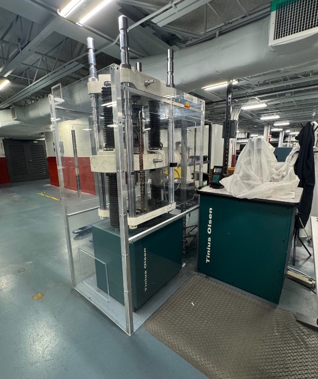 Used 2015 Tinius Olsen Super "L" Hydraulic Universal Testing Machine with Model 602 Servo Control System & Horizon Software