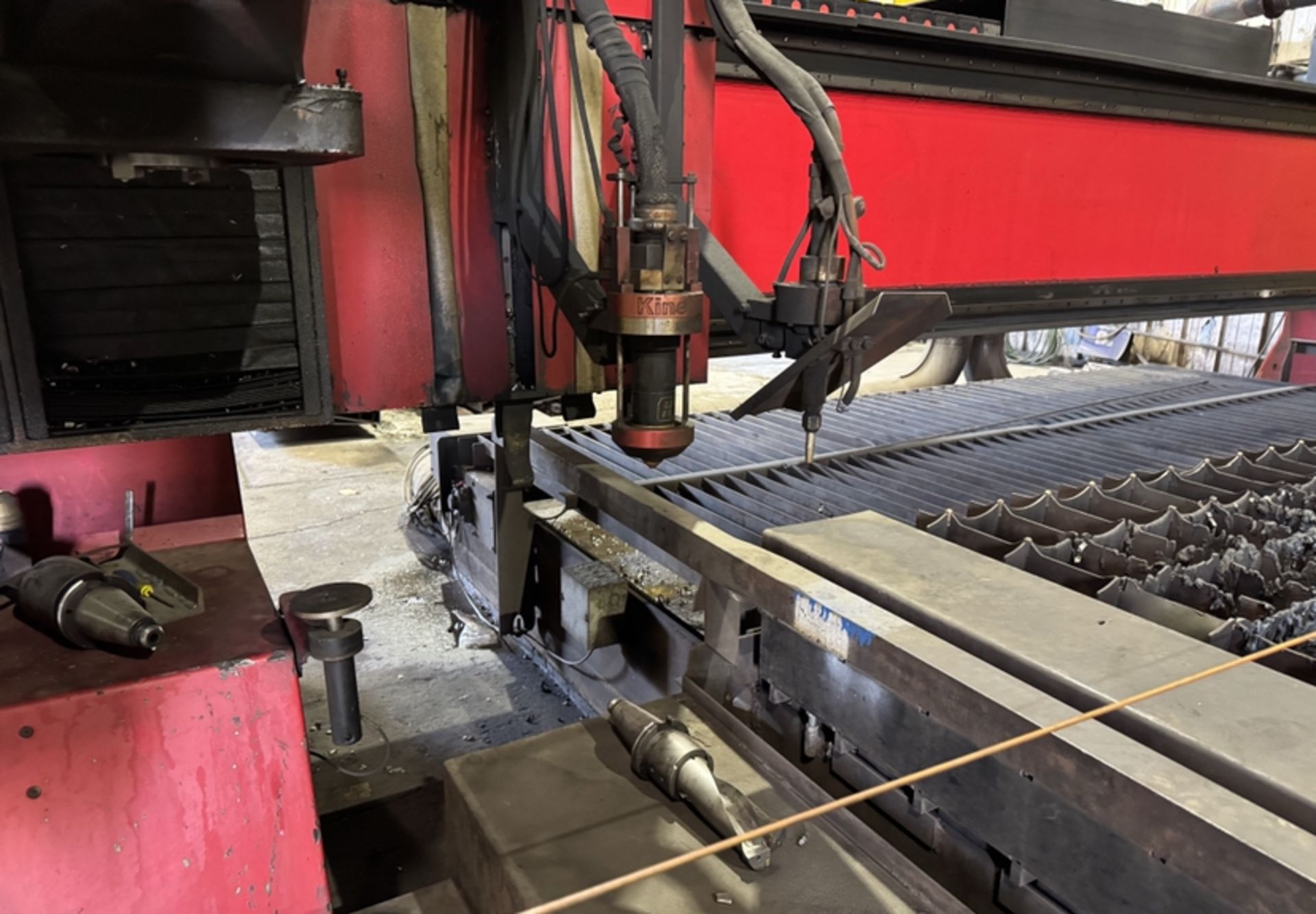 Used 2016 Kinetic K5000 XMC Plasma, Drill, Flame Cutting System 2024 Upgraded Control