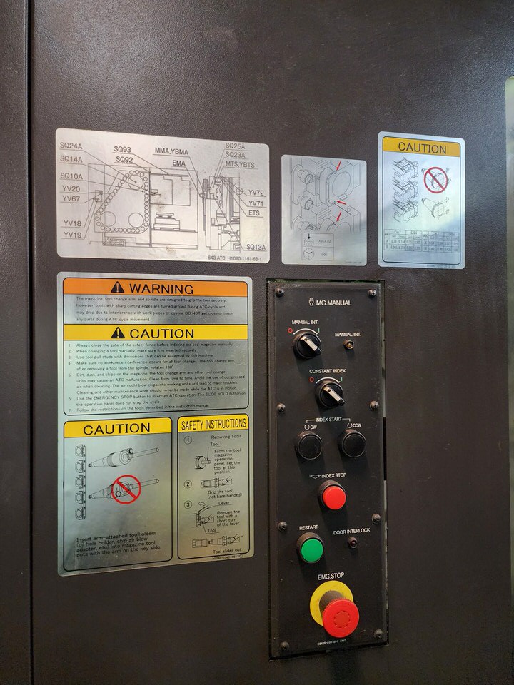 Used 2017 Okuma MA-600HII Horizontal Machining Center