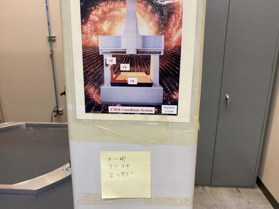 Used Sheffield RS-50 Apollo III CMM w/ Renishaw Probes