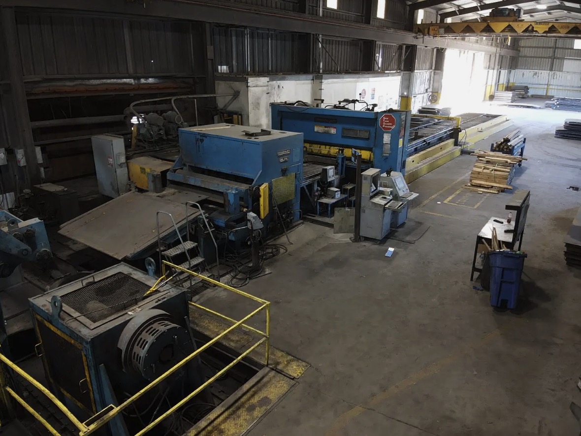 Used Bradbury 1/4" x 72" Cut-to-Length Line