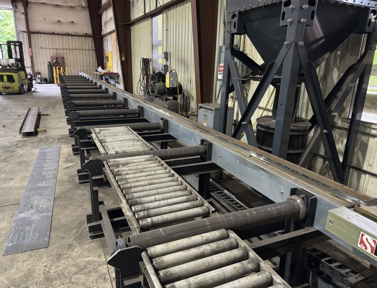 Used 2014 Lincoln Electric Python X Thermal Coper Machine w/ Infeed & Outfeed Conveyor