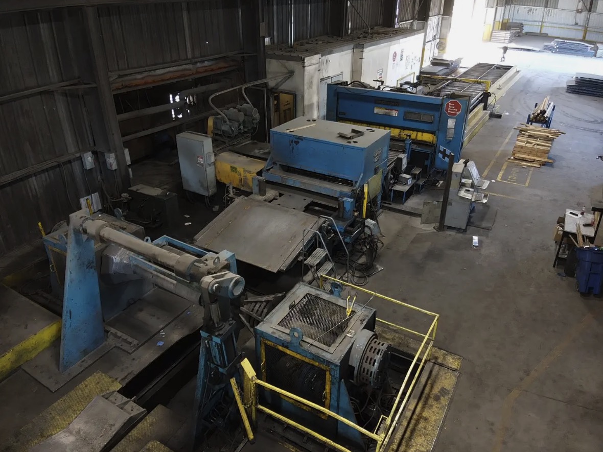 Used Bradbury 1/4" x 72" Cut-to-Length Line